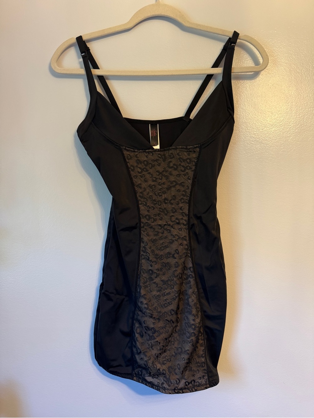Sofia- Black Lace-Panel Shapewear